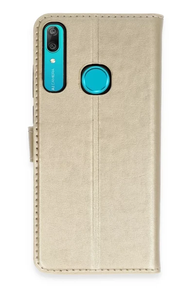 Newface Huawei Y6 Prime Kılıf Trend S Plus Kapaklı Kılıf - Gold ürün görseli 1
