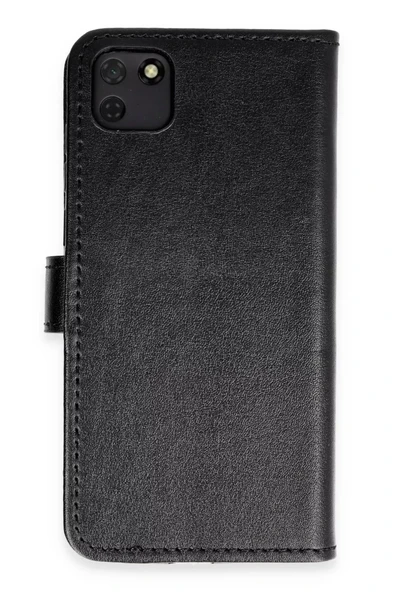 Newface Huawei Y5P Kılıf Trend S Plus Kapaklı Kılıf - Siyah ürün görseli 1