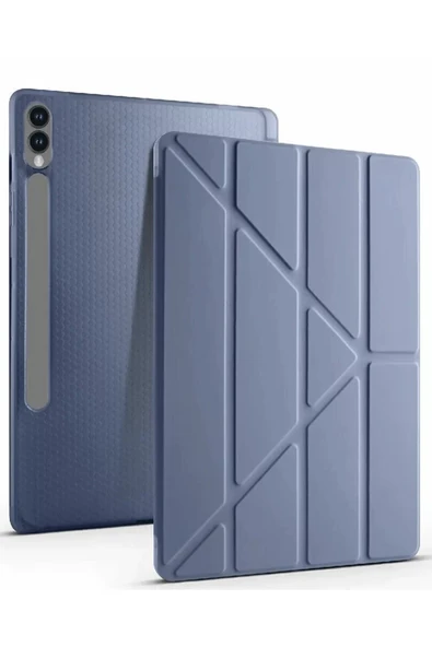 Newface Samsung Galaxy X610 Tab S9 FE Plus 12.4 Kılıf Kalemlikli Mars Tablet Kılıfı - Lavender ürün görseli 1