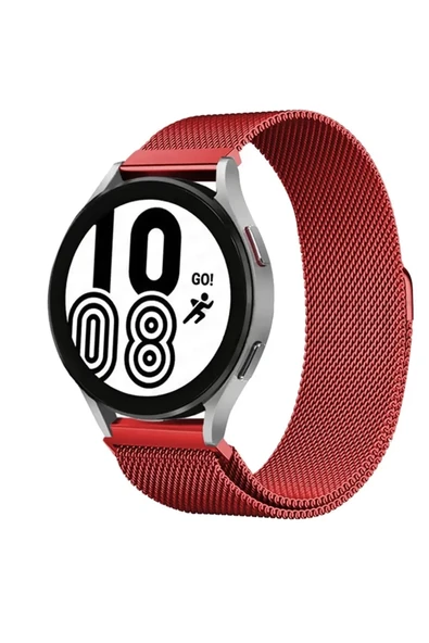 Newface Watch 20mm Metal Mıknatıslı Kordon - Kırmızı ürün görseli 1
