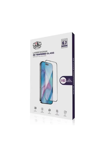 Newface Apple iPhone 15 Pro Max Bilvis 0.18mm Plus Cam Ekran Koruyucu ürün görseli 1