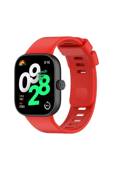 Newface Xiaomi Redmi Watch 4 Klasik Kordon - Kırmızı ürün görseli 1