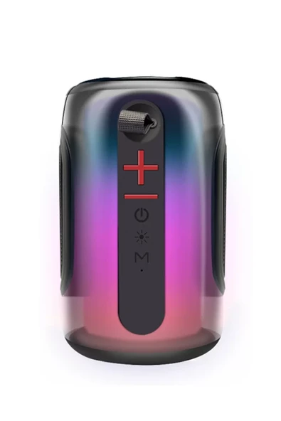 Newface Pluse 8 RGB Kablosuz Hoparlör - Siyah ürün görseli 1