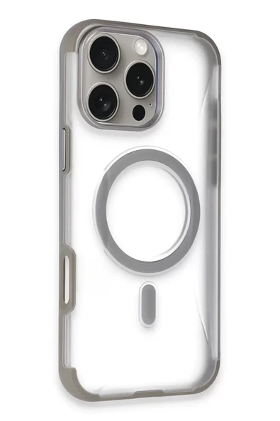 Joko Apple iPhone 16 Pro Max Hilton Magsafe Kapak - Titan Gri ürün görseli 1