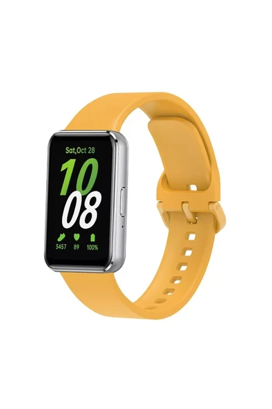 Newface Samsung Galaxy Fit 3 Klasik Kordon - Sarı ürün görseli 1
