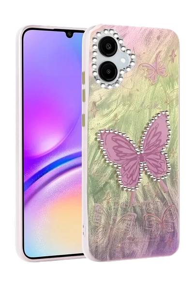 Newface Samsung Galaxy A06 Kılıf Blade Aynalı Desenli Kapak - Desen 5 ürün görseli 1