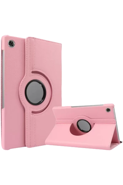 Newface Lenovo Tab M10 TB311FU Kılıf 360 Tablet Deri Kılıf - Pembe ürün görseli 1