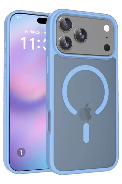 Joko Apple iPhone 17 Pro Max Jota Magsafe Kapak - Açık Mavi ürün görseli 1