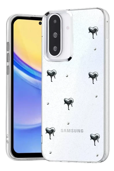 Newface Samsung Galaxy A36 Fiyonk Desenli Kapak - Desen 1 ürün görseli 1