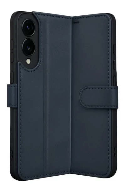 Newface Samsung Galaxy S25 Edge Trend S Plus Kapaklı Kılıf - Lacivert ürün görseli 1