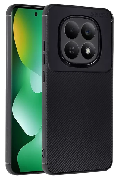 Newface Xiaomi Redmi Note 15 Pro Plus 5G Auto Focus Karbon Kapak - Siyah ürün görseli 1