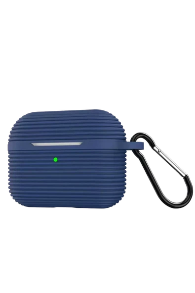 Newface Apple Airpods Pro 3 (3.nesil) Raven Silikon Kılıf - Lacivert ürün görseli 1