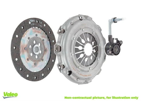 VALEO DEBRİYAJ SETİ  (HİDROLİK RULMANLI) DACIA LOGAN MCV (KS)1.6 16V (02/07> )(826853+804527) ürün görseli 1