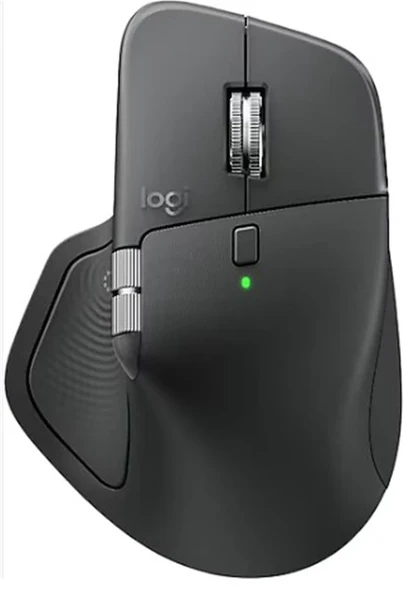 Logitech 910-007562 MX Master 4 Siyah Şarjlı Sessiz Kablosuz Mouse ürün görseli 1