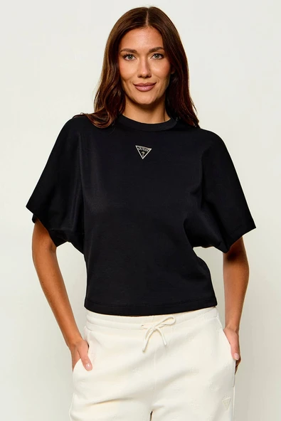 Guess Morgana Kadın Modal Karışımlı Scuba Top ürün görseli 1