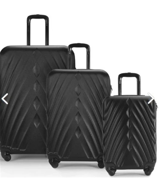 Wexta WX-400 Yağ Yeşili 3lü Set Valiz ürün görseli 1