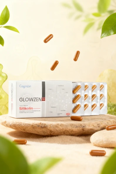 GLOWZEN+ Cognizin® Sitikolin Kapsül 60 Kapsül - Resim 6