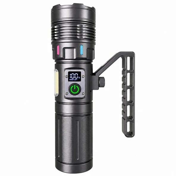 Gold  Gp-292 50 Watt 5000 Lümen Profesyonel Şarjlı El Feneri ürün görseli 1