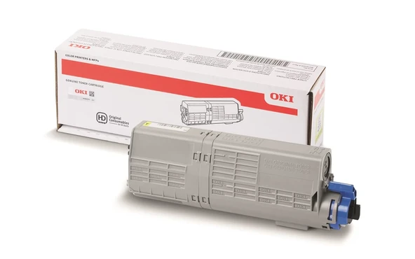 OKI 46490605 TONER-Y-C532/MC573-6K ürün görseli 1