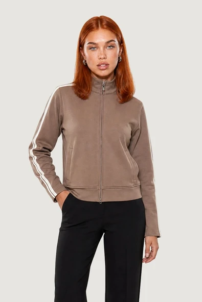 Guess Merope Kadın Aktif Scuba Sweatshirt ürün görseli 1