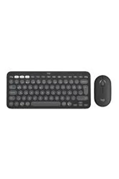 Logitech 920-012245 Grafit Pebble 2 Combo Çoklu Sessiz Kablosuz Türkçe Q Klavye Mouse Seti ürün görseli 1