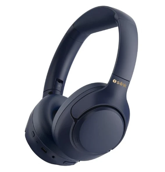 S-link DOOB Lacivert Hybrid ANC Bluetooth Kulaklık ürün görseli 1