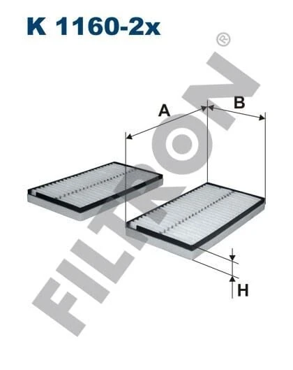 FILTRON POLEN FILTRESI W E60-E60 LCI-E61-E61 LCI-E63-E63 LCI-E64-E64 LCI 03-10 ürün görseli 1