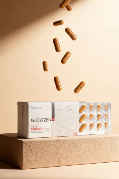 GLOWZEN+ Cognizin® Sitikolin Kapsül 60 Kapsül - Resim 3