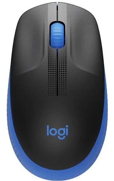 Logitech 910-005909 M191 Mavi Büyük Boy Kablosuz Mouse Optik 1000 Dpı Buton ürün görseli 1