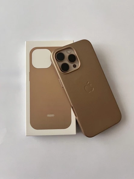 iPhone 15 Pro Magsafe Animasyonlu Deri Lansman Leather Kılıf ürün görseli 1