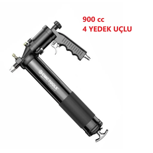 Cmc Havalı Gres Tabancası 900 cc 4 Yedek Uçlu ürün görseli 1