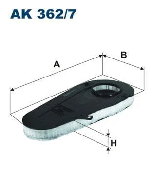 FILTRON HAVA FILTRESI BMW F10/F11 518D-520D-525D-530D 10-17 730D-740D 08-15 ürün görseli 1