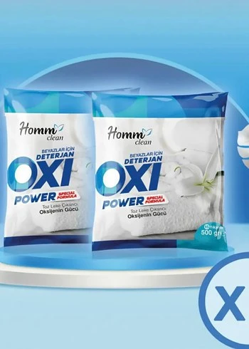 HOMM CLEAN OXI POWER BEYAZLAR İÇİN 510 ML - 2 ADET ürün görseli 1