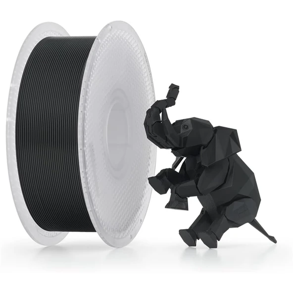 Bambu Lab Pla Basic Siyah Filament Makaralı 1.75mm 1kg ürün görseli 1