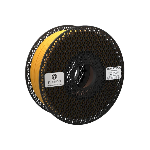 Porima Smart Pla SARI Filament 1.75mm 1Kg ürün görseli 1