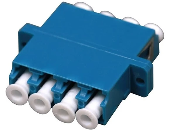 TELDATA TLD-ADP05 FIBER OPTIK LC-UPC SM DUBLEX ADAPTÖR(20Lİ) ürün görseli 1