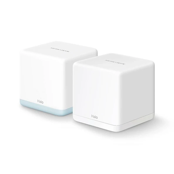 Tp-Link Mercusys Halo H32G 2Li Paket AC1200 Tüm Evi Kapsayan Mesh Wifi Sistemi ürün görseli 1