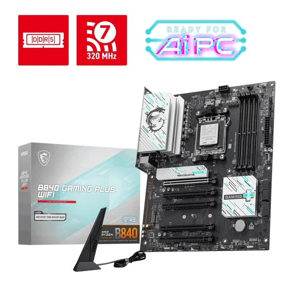 MSI MB B840 GAMING PLUS WIFI ürün görseli 1