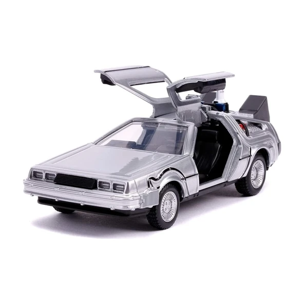Jada Time Machine Back To The Future 1:32 Model Araba - Resim 4