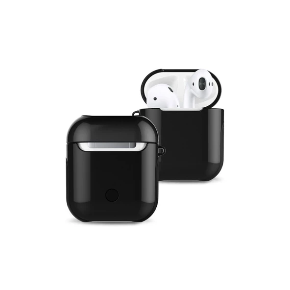 Apple Airpods 2 (2.nesil) 3in1 Kılıf - Siyah ürün görseli 1