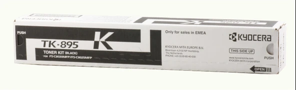 Kyocera TK-895K Black Siyah Orjinal Fotokopi Toneri FS-C8020-8025-8520-8525 12.000 Sayfa ürün görseli 1