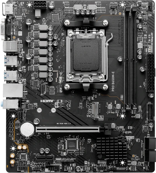 MSI MB PRO B650M-E ürün görseli 1