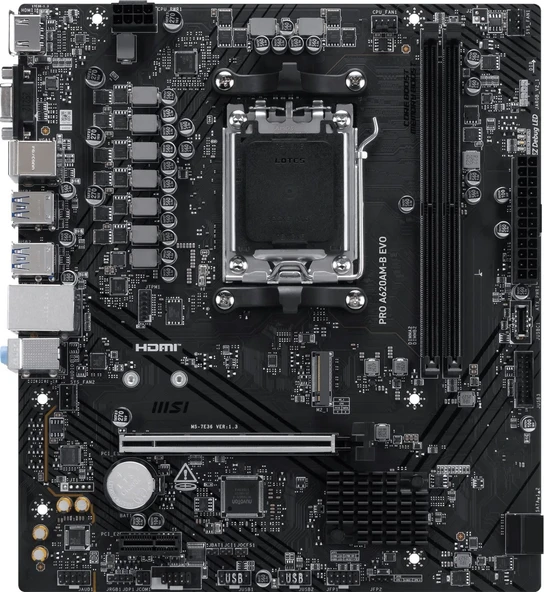 MSI MB PRO A620AM-B EVO ürün görseli 1