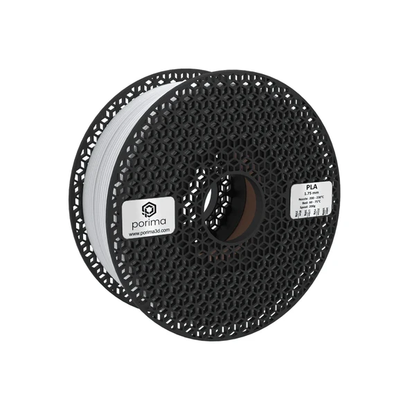 Porima Pla BEYAZ Filament 1.75mm 1Kg ürün görseli 1