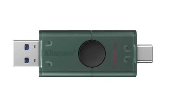 Kingston DTDEG2-256GB 256GB USB-A + USB-C 3.2 Gen 1 DataTraveler DuoG2 Flash Bellek ürün görseli 1