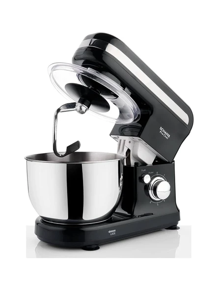 Schafer Prochef Master 1500 W 5 lt Siyah Hamur Yoğurma Makinesi ürün görseli 1