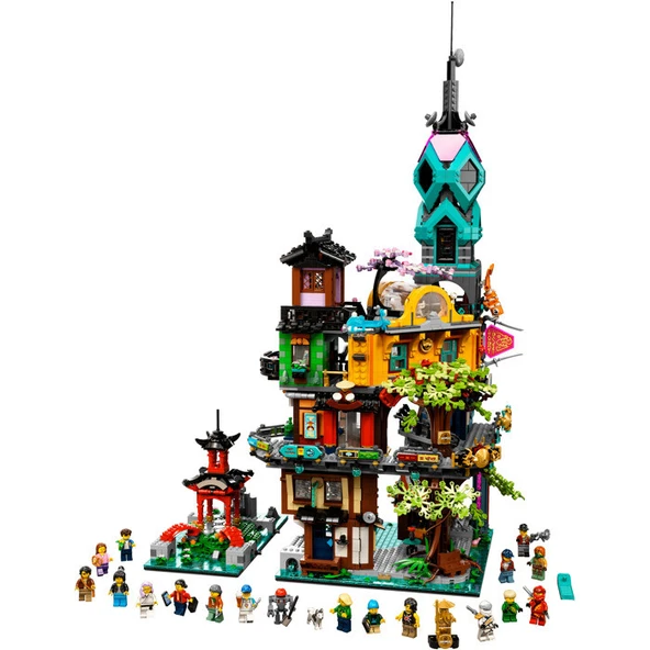 Lego 71741 Ninjago City Gardens - Resim 2