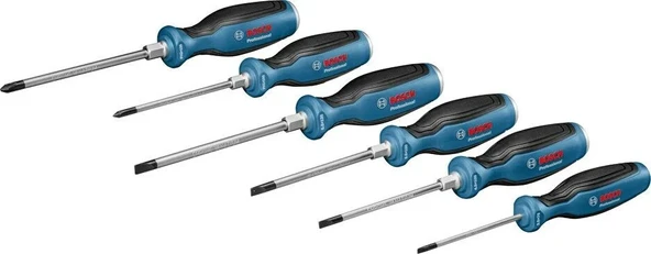 Bosch Profesyonel Tornavida Seti 6 Parça ürün görseli 1