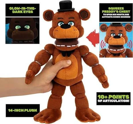 FREDDY S ELEKTRONİK PELUŞ 36 CM - Resim 2