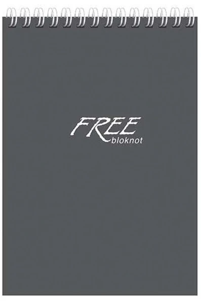 Keskin Color Bloknot Free Office Spiralli A4 80 YP Kare ürün görseli 1